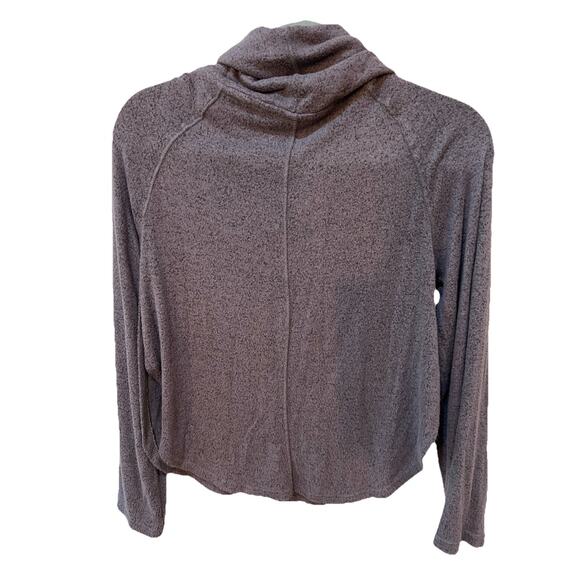 gilligan o'malley Lounge Top Cowl Neck Gray Long Sleeved XS Target - Picture 6 of 8